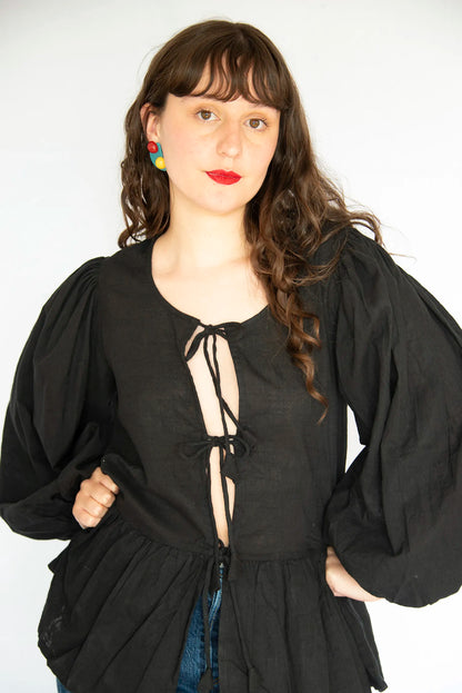 Blusa Vrinda - NOIR